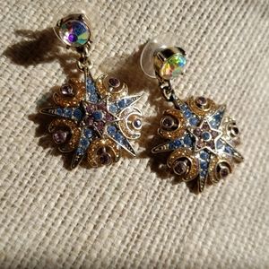 Betsey Johnson star earrings